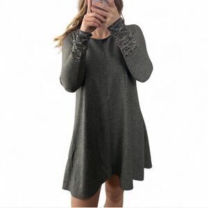 Cozy Grey Dress